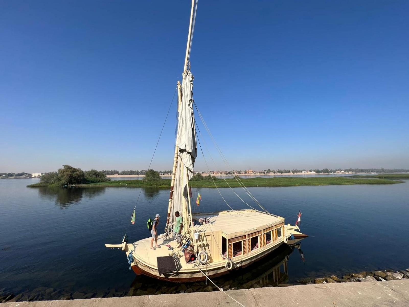 Nile Felucca Adventure Hotell Aswan Exteriör bild